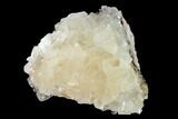 Fluorescent Calcite Crystal Cluster on Barite - Morocco #141012-1